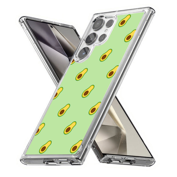 Avocado Print Slim Cover For Samsung Galaxy S (S24, S23, S22, S21 / Plus, FE, Ultra), Print in USA