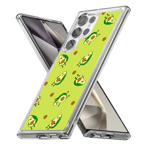 Avocado 2 Print Slim Cover For Samsung Galaxy S (S24, S23, S22, S21 / Plus, FE, Ultra), Print in USA