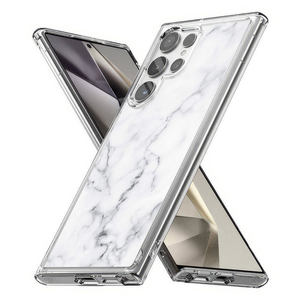 Black Marble 2 Print Slim Cover For Samsung Galaxy S (S24, S23, S22, S21 / Plus, FE, Ultra), Print in USA