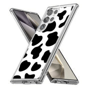 Cow Pattern Print Slim Cover For Samsung Galaxy S (S24, S23, S22, S21 / Plus, FE, Ultra), Print in USA