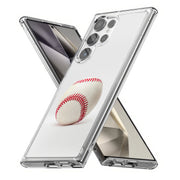 Baseball Sport Print Slim Cover For Samsung Galaxy S (S24, S23, S22, S21 / Plus, FE, Ultra), Print in USA