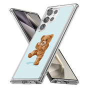 Teddy Fight Print Slim Cover For Samsung Galaxy S (S24, S23, S22, S21 / Plus, FE, Ultra), Print in USA