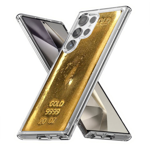 Gold Bar 3 Print Slim Cover For Samsung Galaxy S (S24, S23, S22, S21 / Plus, FE, Ultra), Print in USA