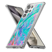 Opal Marble 6 Print Slim Cover For Samsung Galaxy S (S24, S23, S22, S21 / Plus, FE, Ultra), Print in USA