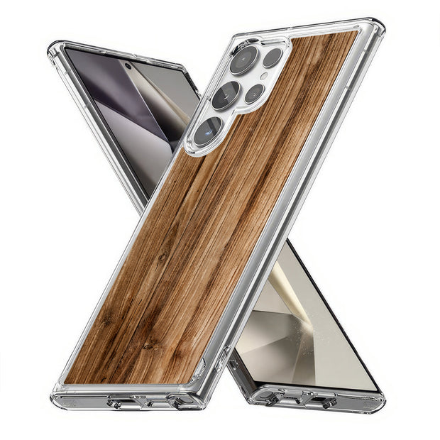 Wood 19 Print Slim Cover For Samsung Galaxy S (S24, S23, S22, S21 / Plus, FE, Ultra), Print in USA