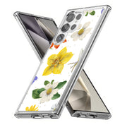 Flower Design 2 Print Slim Cover For Samsung Galaxy S (S24, S23, S22, S21 / Plus, FE, Ultra), Print in USA