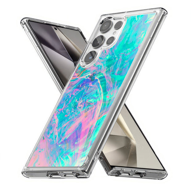 Watercolor Art1 Print Slim Cover For Samsung Galaxy S (S24, S23, S22, S21 / Plus, FE, Ultra), Print in USA