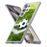 Soccer  Print Slim Cover For Samsung Galaxy S (S24, S23, S22, S21 / Plus, FE, Ultra), Print in USA