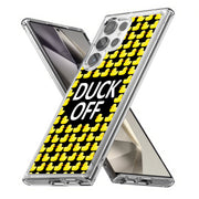 Duck OFF Print Slim Cover For Samsung Galaxy S (S24, S23, S22, S21 / Plus, FE, Ultra), Print in USA