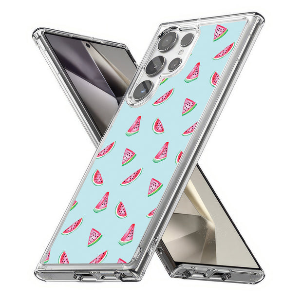 Watermelon 01 Print Slim Cover For Samsung Galaxy S (S24, S23, S22, S21 / Plus, FE, Ultra), Print in USA