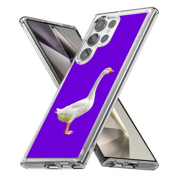 Goose Photo Print Slim Cover For Samsung Galaxy S (S24, S23, S22, S21 / Plus, FE, Ultra), Print in USA