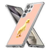 Duck Photo Print Slim Cover For Samsung Galaxy S (S24, S23, S22, S21 / Plus, FE, Ultra), Print in USA