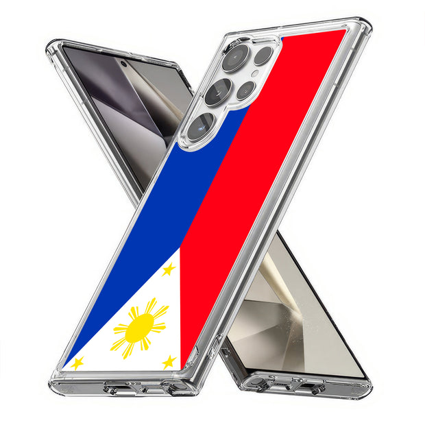 Philippines Print Slim Cover For Samsung Galaxy S (S24, S23, S22, S21 / Plus, FE, Ultra), Print in USA