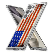 America Flag  Print Slim Cover For Samsung Galaxy S (S24, S23, S22, S21 / Plus, FE, Ultra), Print in USA