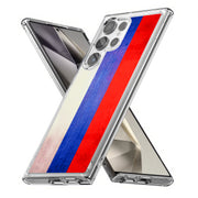 Old Flag Russia Print Slim Cover For Samsung Galaxy S (S24, S23, S22, S21 / Plus, FE, Ultra), Print in USA