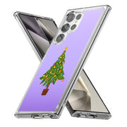 Xmas Tree Print Slim Cover For Samsung Galaxy S (S24, S23, S22, S21 / Plus, FE, Ultra), Print in USA