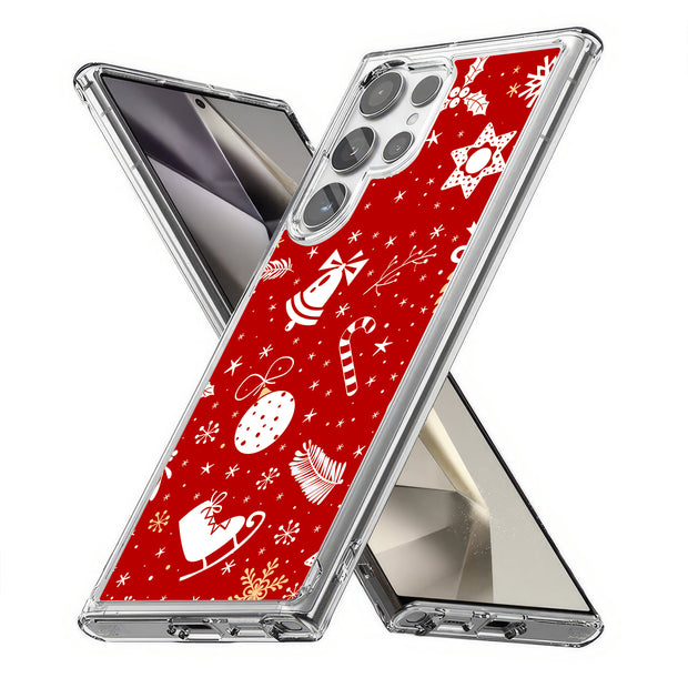 Christmas 2 Print Slim Cover For Samsung Galaxy S (S24, S23, S22, S21 / Plus, FE, Ultra), Print in USA