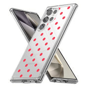 Dots Clear Print Slim Cover For Samsung Galaxy S (S24, S23, S22, S21 / Plus, FE, Ultra), Print in USA