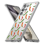 Chili Pepper 3 Print Slim Cover For Samsung Galaxy S (S24, S23, S22, S21 / Plus, FE, Ultra), Print in USA