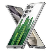 Cactus Bush Print Slim Cover For Samsung Galaxy S (S24, S23, S22, S21 / Plus, FE, Ultra), Print in USA