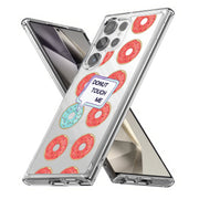 No Touch Donut Print Slim Cover For Samsung Galaxy S (S24, S23, S22, S21 / Plus, FE, Ultra), Print in USA