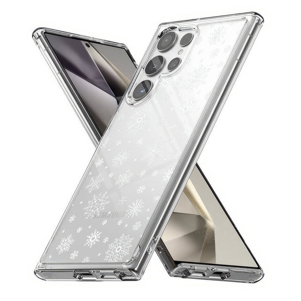 Snowflake 1 Print Slim Cover For Samsung Galaxy S (S24, S23, S22, S21 / Plus, FE, Ultra), Print in USA