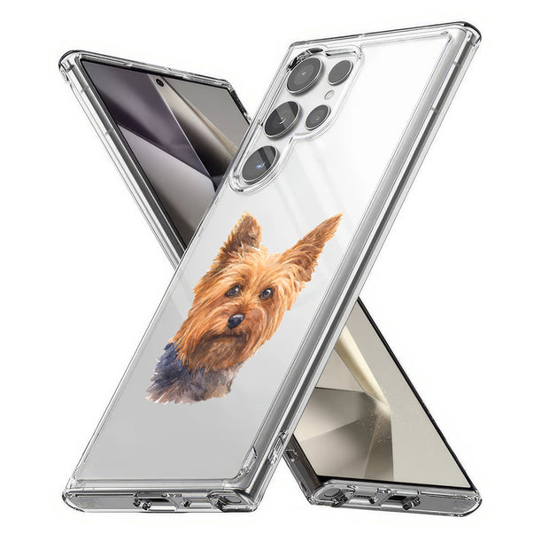 Dog Painting 9 Print Slim Cover For Samsung Galaxy S (S24, S23, S22, S21 / Plus, FE, Ultra), Print in USA