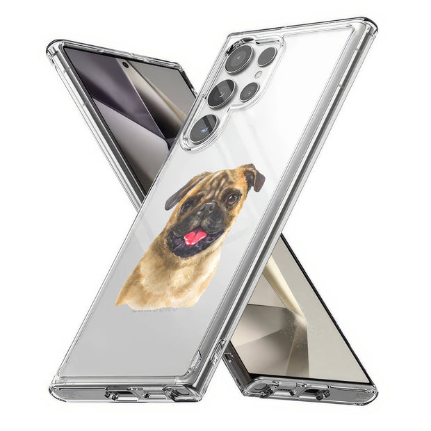 Dog Painting j Print Slim Cover For Samsung Galaxy S (S24, S23, S22, S21 / Plus, FE, Ultra), Print in USA