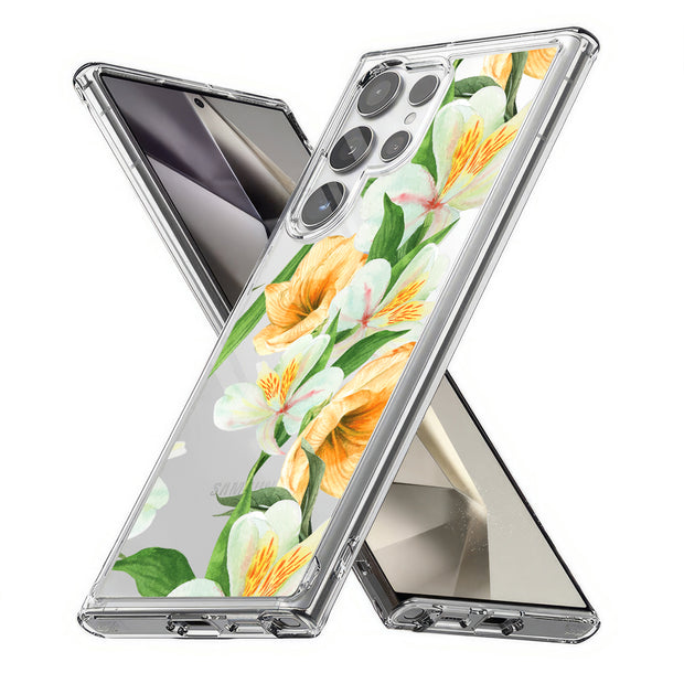 Flower 10 Print Slim Cover For Samsung Galaxy S (S24, S23, S22, S21 / Plus, FE, Ultra), Print in USA