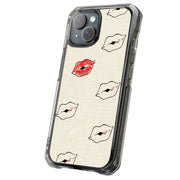 Love & Kisses Tough Cases For Apple iPhone (17, 16, 15, 14, 13, 12, 11, X, SE, 8, 7/ Air, Plus, Pro, Max, Mini, XR, XS), Print in USA