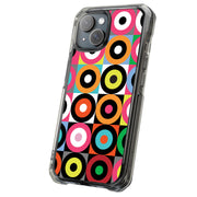 Color Bullseyes Tough Cases For Apple iPhone (17, 16, 15, 14, 13, 12, 11, X, SE, 8, 7/ Air, Plus, Pro, Max, Mini, XR, XS), Print in USA