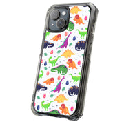 Dinosaur 7 Tough Cases For Apple iPhone (17, 16, 15, 14, 13, 12, 11, X, SE, 8, 7/ Air, Plus, Pro, Max, Mini, XR, XS), Print in USA