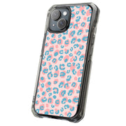 Pink Leopard Tough Cases For Apple iPhone (17, 16, 15, 14, 13, 12, 11, X, SE, 8, 7/ Air, Plus, Pro, Max, Mini, XR, XS), Print in USA