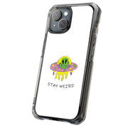 Alien Weird Tough Cases For Apple iPhone (17, 16, 15, 14, 13, 12, 11, X, SE, 8, 7/ Air, Plus, Pro, Max, Mini, XR, XS), Print in USA