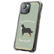 Bernese Dog Tough Cases For Apple iPhone (17, 16, 15, 14, 13, 12, 11, X, SE, 8, 7/ Air, Plus, Pro, Max, Mini, XR, XS), Print in USA