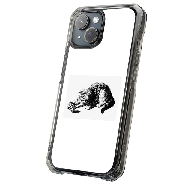 Cat Grenade Tough Cases For Apple iPhone (17, 16, 15, 14, 13, 12, 11, X, SE, 8, 7/ Air, Plus, Pro, Max, Mini, XR, XS), Print in USA