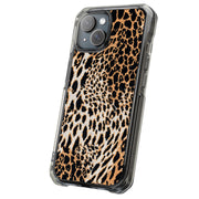 Leopard Pattern Tough Cases For Apple iPhone (17, 16, 15, 14, 13, 12, 11, X, SE, 8, 7/ Air, Plus, Pro, Max, Mini, XR, XS), Print in USA