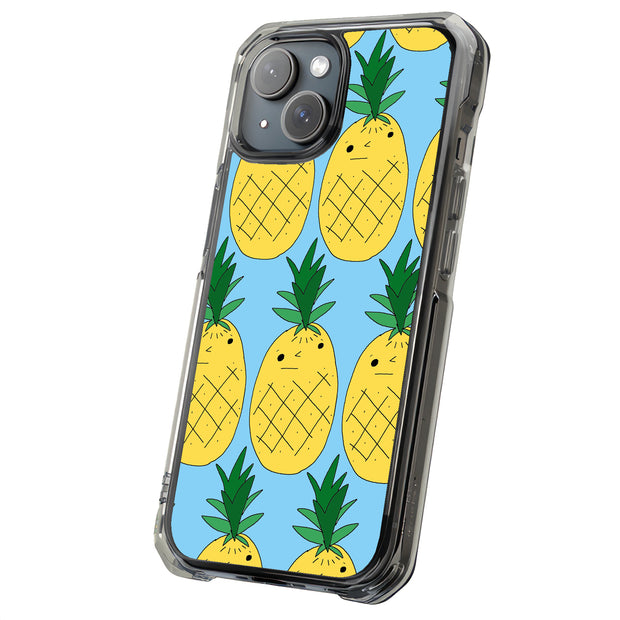 Pineapple 1 Tough Cases For Apple iPhone (17, 16, 15, 14, 13, 12, 11, X, SE, 8, 7/ Air, Plus, Pro, Max, Mini, XR, XS), Print in USA