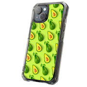 Funny Avocado 4 Tough Cases For Apple iPhone (17, 16, 15, 14, 13, 12, 11, X, SE, 8, 7/ Air, Plus, Pro, Max, Mini, XR, XS), Print in USA