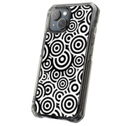 Circles Tough Cases For Apple iPhone (17, 16, 15, 14, 13, 12, 11, X, SE, 8, 7/ Air, Plus, Pro, Max, Mini, XR, XS), Print in USA