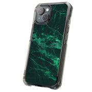 Green Marble Tough Cases For Apple iPhone (17, 16, 15, 14, 13, 12, 11, X, SE, 8, 7/ Air, Plus, Pro, Max, Mini, XR, XS), Print in USA