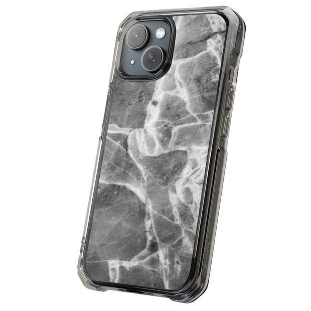 Black Marble 4 Tough Cases For Apple iPhone (17, 16, 15, 14, 13, 12, 11, X, SE, 8, 7/ Air, Plus, Pro, Max, Mini, XR, XS), Print in USA