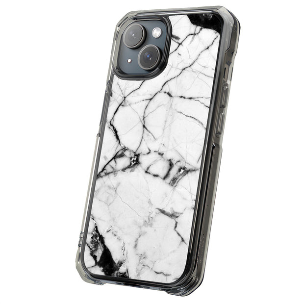 Black Marble 5 Tough Cases For Apple iPhone (17, 16, 15, 14, 13, 12, 11, X, SE, 8, 7/ Air, Plus, Pro, Max, Mini, XR, XS), Print in USA
