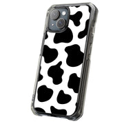 Cow Pattern Tough Cases For Apple iPhone (17, 16, 15, 14, 13, 12, 11, X, SE, 8, 7/ Air, Plus, Pro, Max, Mini, XR, XS), Print in USA