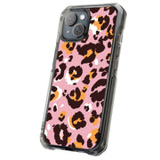 Pink Leopard 2 Tough Cases For Apple iPhone (17, 16, 15, 14, 13, 12, 11, X, SE, 8, 7/ Air, Plus, Pro, Max, Mini, XR, XS), Print in USA