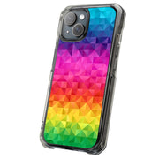 Rainbow Colors Tough Cases For Apple iPhone (17, 16, 15, 14, 13, 12, 11, X, SE, 8, 7/ Air, Plus, Pro, Max, Mini, XR, XS), Print in USA
