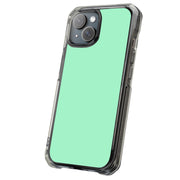 Mint Green Tough Cases For Apple iPhone (17, 16, 15, 14, 13, 12, 11, X, SE, 8, 7/ Air, Plus, Pro, Max, Mini, XR, XS), Print in USA