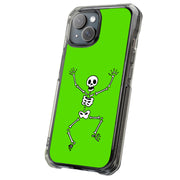 Skeleton Dance Tough Cases For Apple iPhone (17, 16, 15, 14, 13, 12, 11, X, SE, 8, 7/ Air, Plus, Pro, Max, Mini, XR, XS), Print in USA