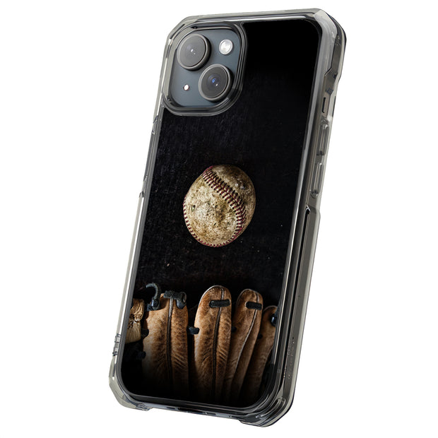 Baseball Photo Tough Cases For Apple iPhone (17, 16, 15, 14, 13, 12, 11, X, SE, 8, 7/ Air, Plus, Pro, Max, Mini, XR, XS), Print in USA