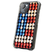 USA Baseball Tough Cases For Apple iPhone (17, 16, 15, 14, 13, 12, 11, X, SE, 8, 7/ Air, Plus, Pro, Max, Mini, XR, XS), Print in USA